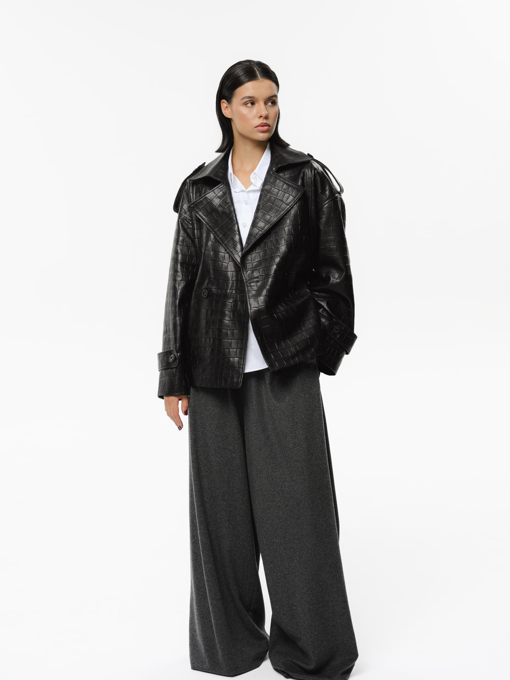 Sacou Croco Touch