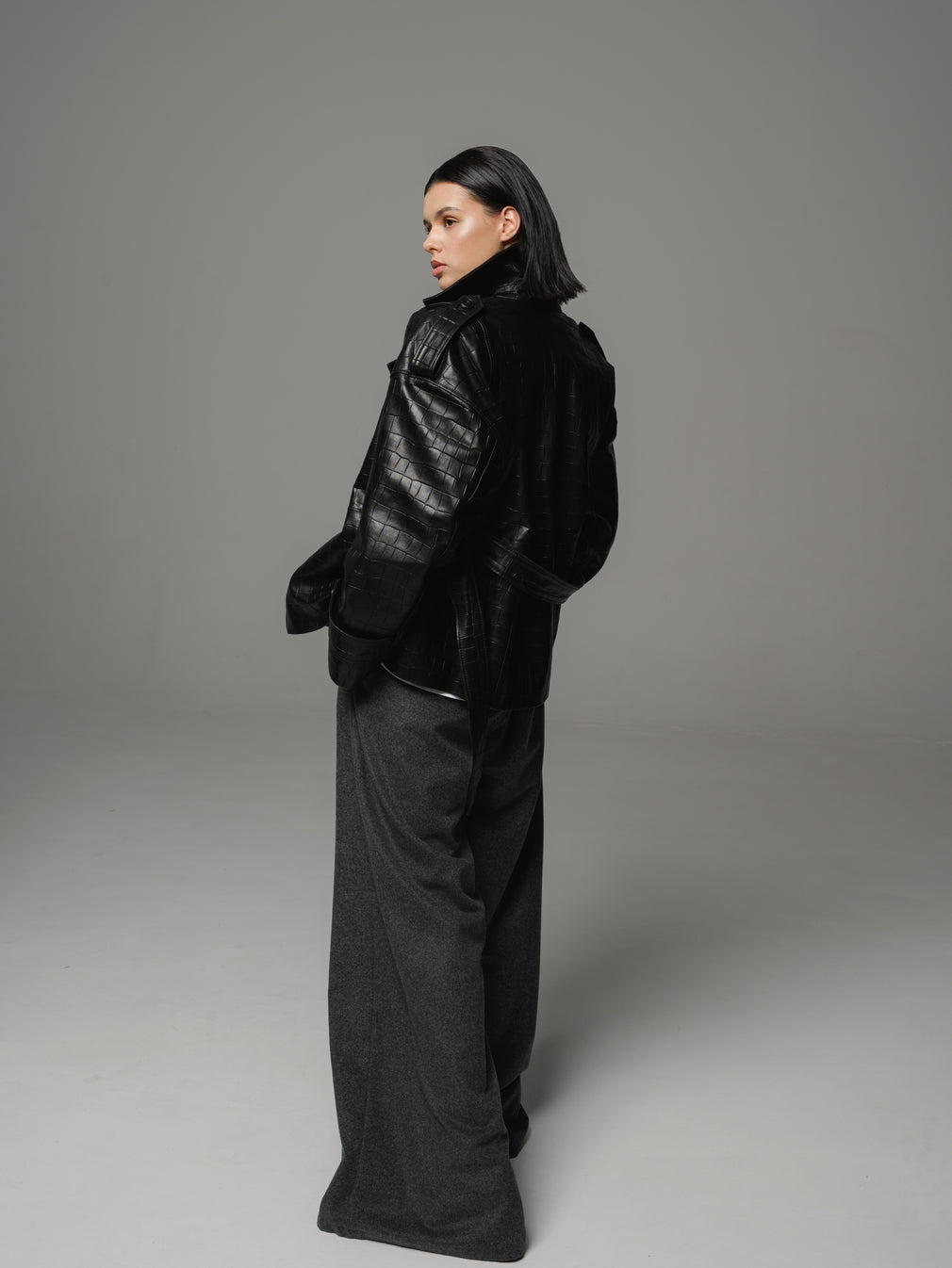 Sacou Croco Touch