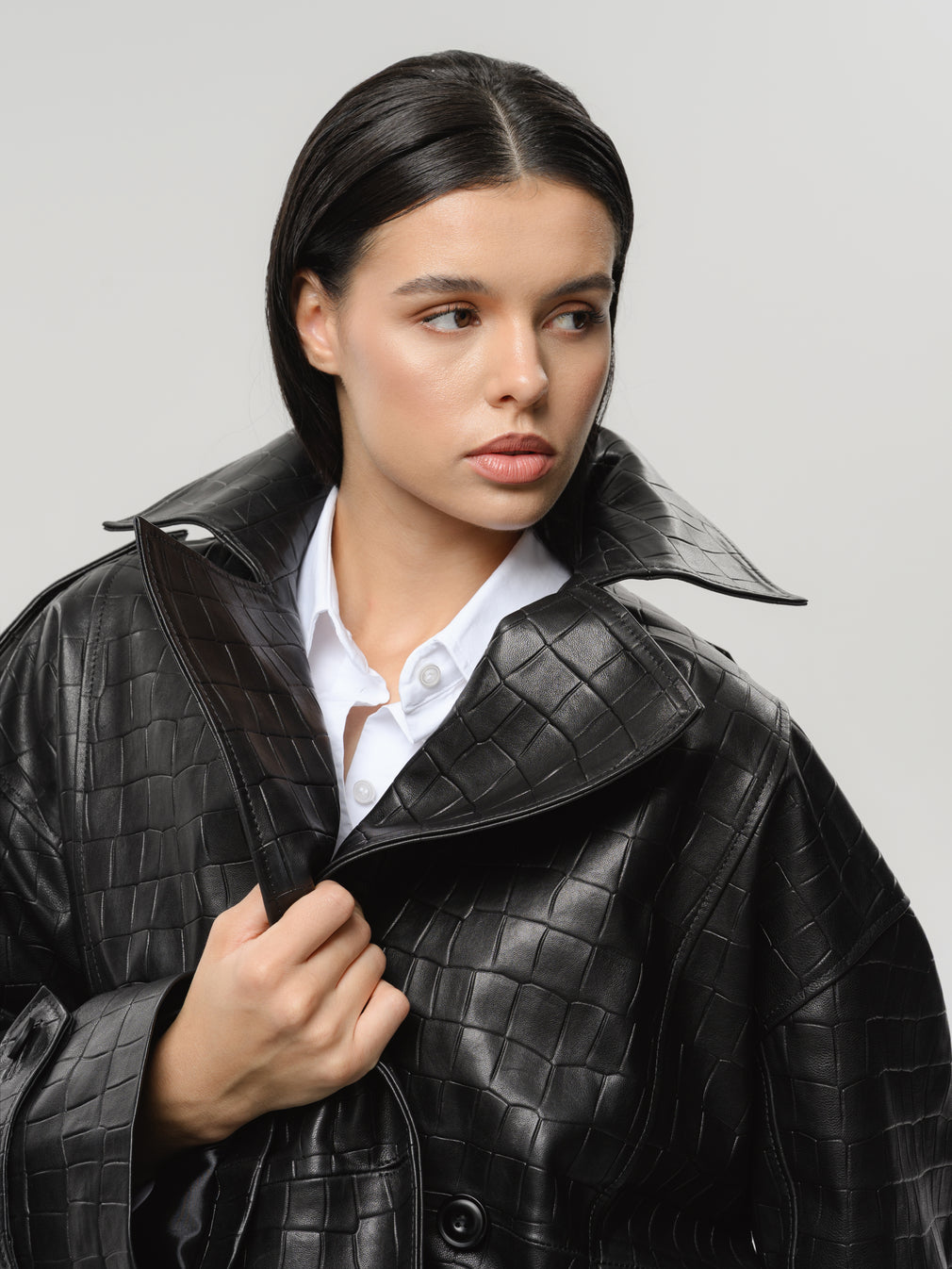 Sacou Croco Touch