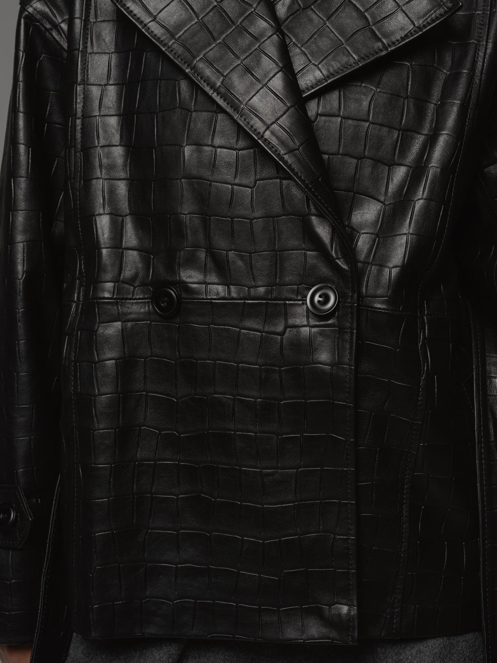 Sacou Croco Touch