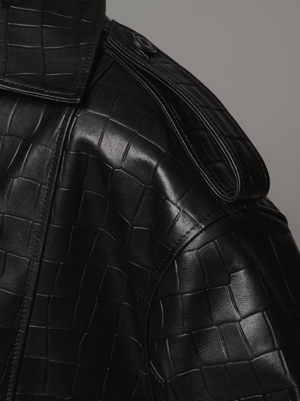 Sacou Croco Touch