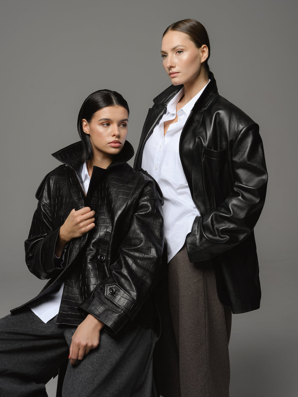 Sacou Croco Touch