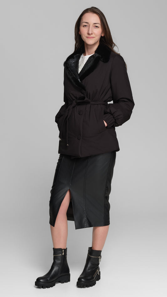 IMPERMEABIL - VALLENCIANO - BLACK - SCURT