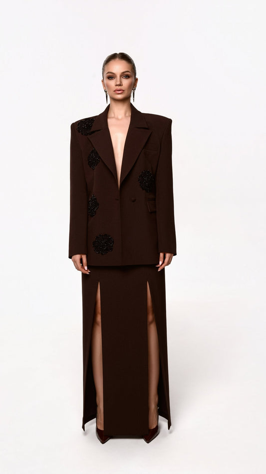 FUSTA - VALLENCIANO - CHOCOLATE - LUNG